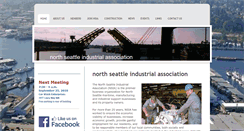 Desktop Screenshot of northseattleindustrialassociation.org